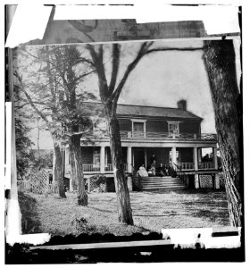 Appomattox Court House, Virginia. McLean house LOC cwpb.01396