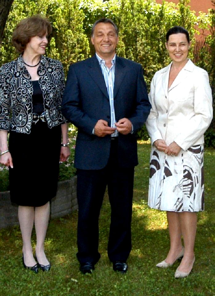 April Foley, VIKTOR ORBÁN and Aliza Bin-Noun