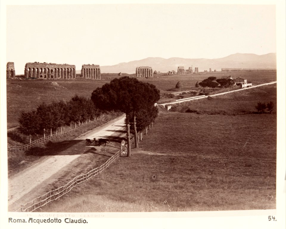 Aqua Claudia - Hallwylska museet - 107564
