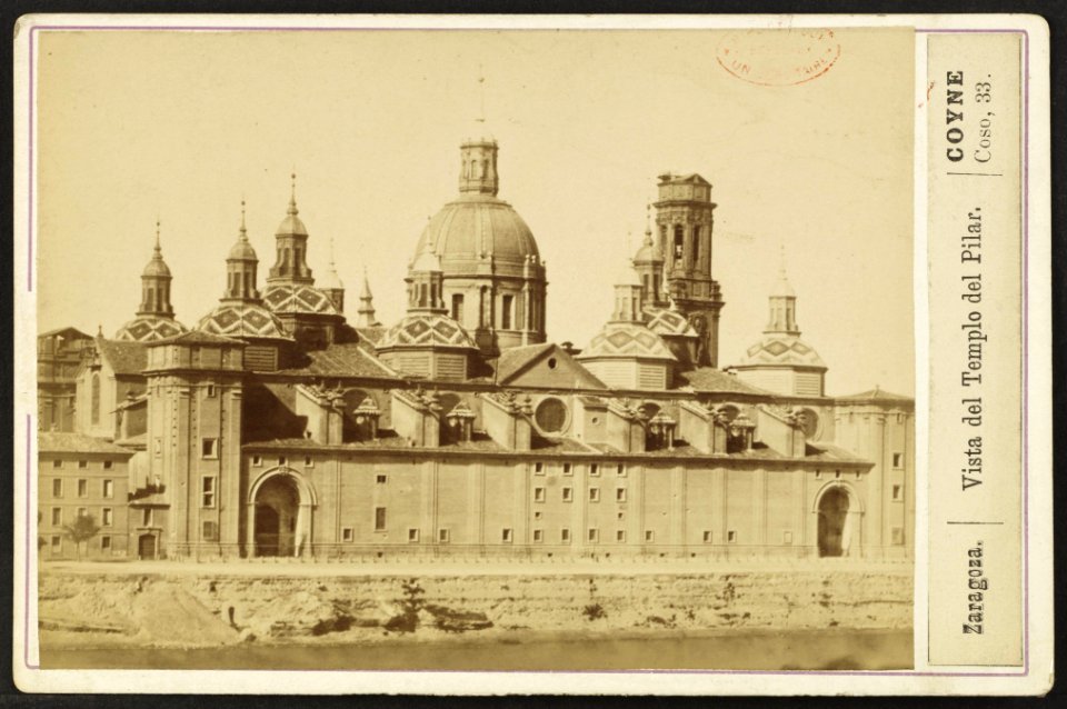Basilique de Nuestra Señora del Pilar de Saragosse - J-A Brutails - Université Bordeaux Montaigne - 1810