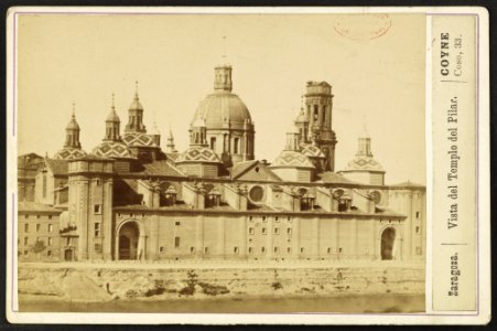 Basilique de Nuestra Señora del Pilar de Saragosse - J-A Brutails - Université Bordeaux Montaigne - 1810