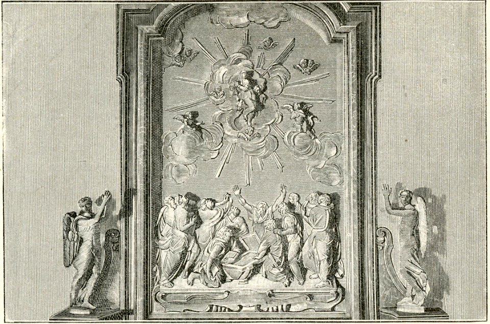Basilica di San Petronio l’Assunzione della Vergine del Tribolo xilografia
