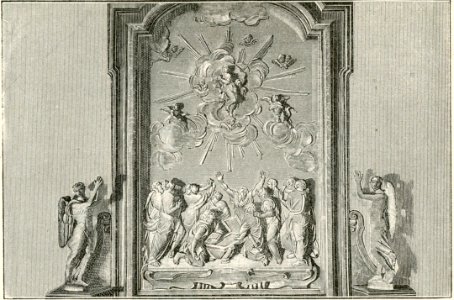 Basilica di San Petronio l’Assunzione della Vergine del Tribolo xilografia