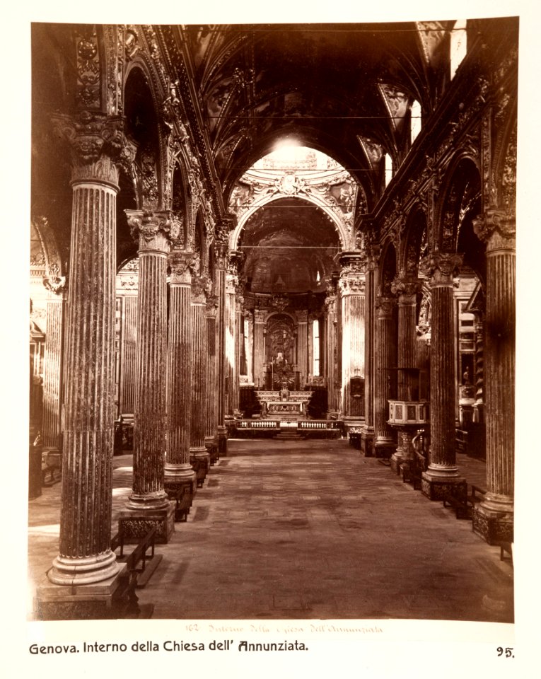 Basilica della Santissima Annunziata del Vastato - Hallwylska museet - 107413