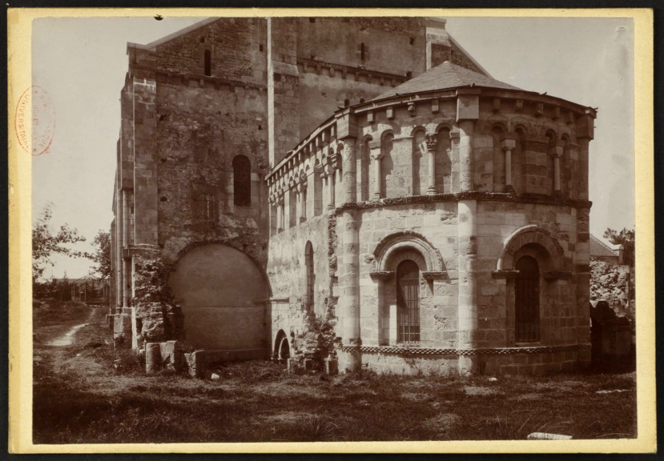 Basilique Notre-Dame-de-la-fin-des-Terres de Soulac - J-A Brutails - Université Bordeaux Montaigne - 0933