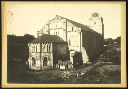 Basilique Notre-Dame-de-la-fin-des-Terres de Soulac - J-A Brutails - Université Bordeaux Montaigne - 0410