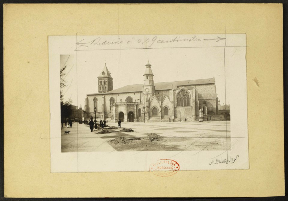 Basilique Saint-Seurin de Bordeaux - J-A Brutails - Université Bordeaux Montaigne - 2063