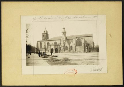 Basilique Saint-Seurin de Bordeaux - J-A Brutails - Université Bordeaux Montaigne - 2063
