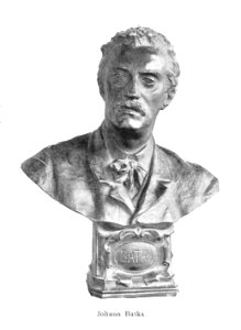 Batka, Johann - Büste -Tilgner, Victor 1844-1896