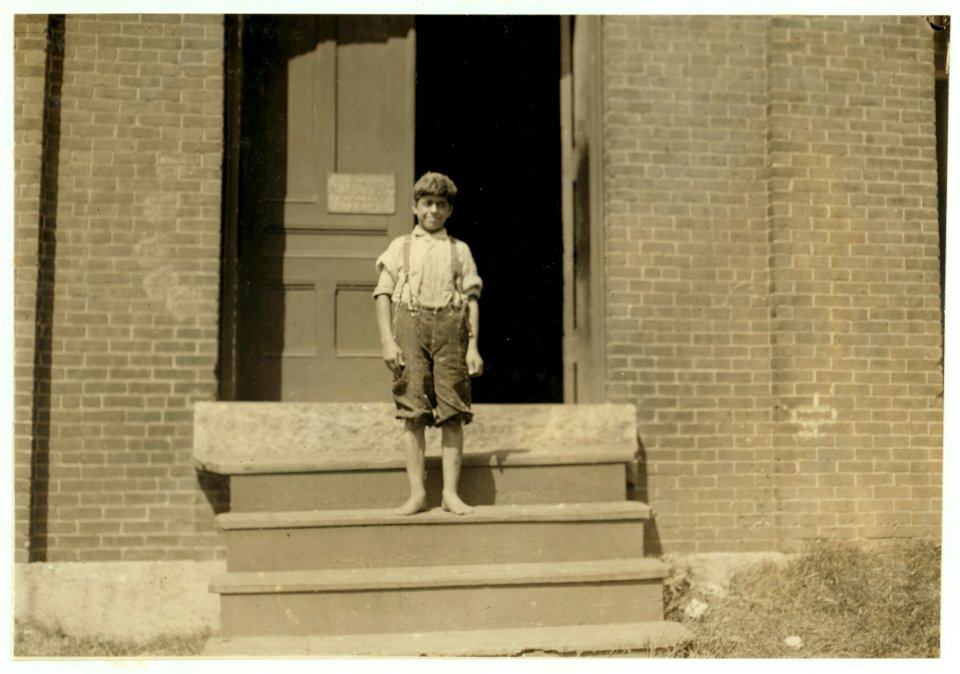 Batise Joseph. Winchendon. Doffer in Glenakkeb (i.e., Glenallen) Mill. Father and Mother said, 'He is 12 years old. Has been doffing all summer. Will go to school.' Query- Will he go to LOC nclc.02308