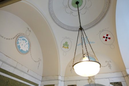 Bathroom ceiling - Harewood House - West Yorkshire, England - DSC01716 photo