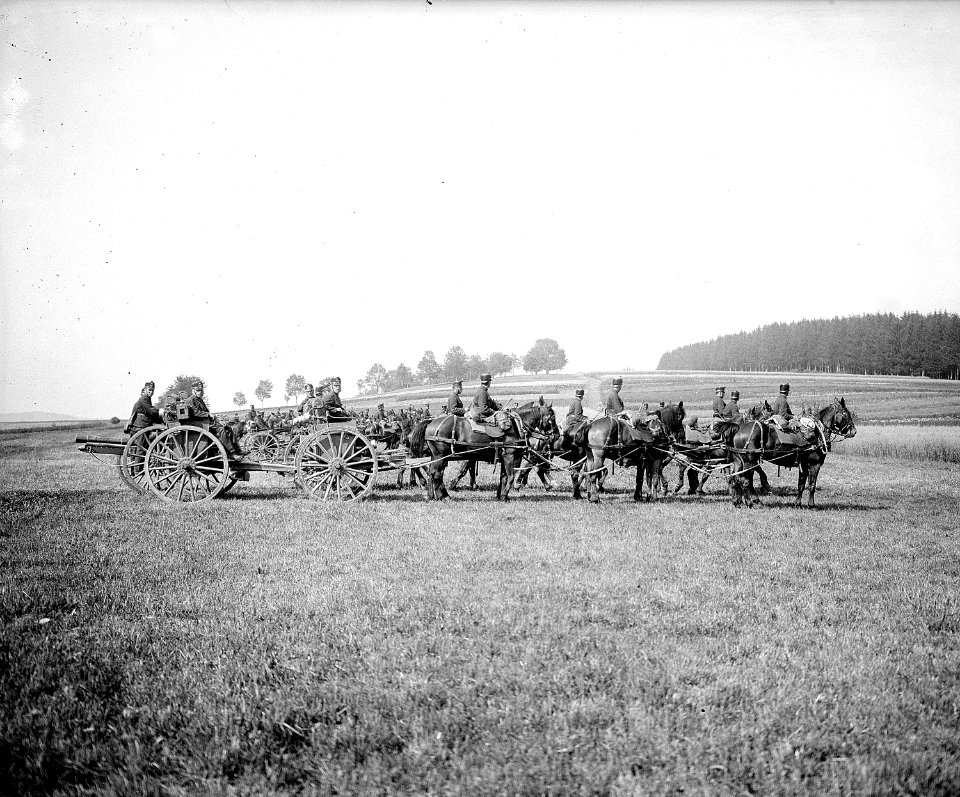 Batterie 41 beim Bezug einer neuen Stellung - CH-BAR - 3236348