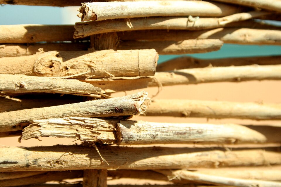 Structure wood structure wood fence photo