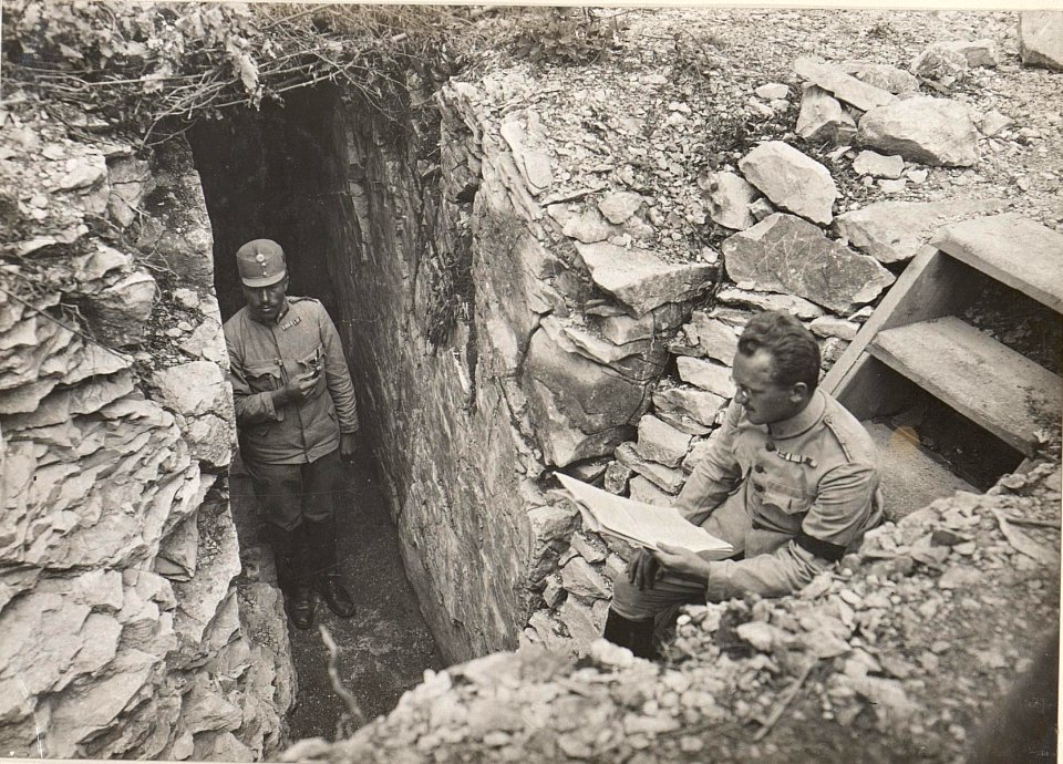 Batterie Kaverne bei Nabresina.27.8.17. (BildID 15600283)
