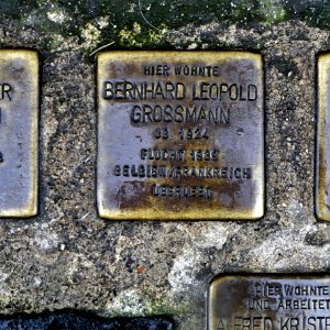 Stolperstein für Bernhard Leopold Grossmann, Reichenstrasse 29, Bautzen