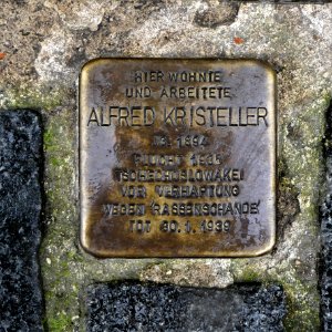 Stolperstein für Alfred Kristeller, Reichenstrasse 29, Bautzen