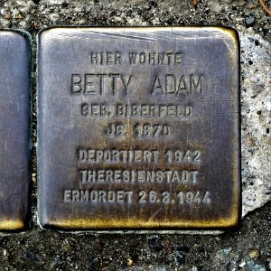 Stolperstein für Betty Adam, Külzufer 16, Zittau