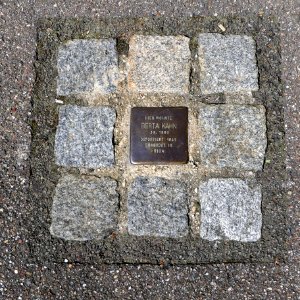 Stolperstein für Berta Kahn, Ludwigsburger Strasse 45, Waiblingen (1)