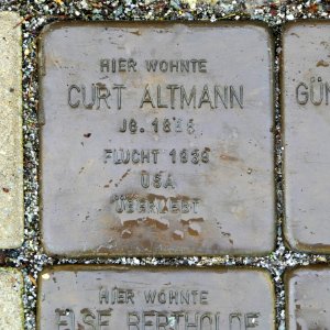 Stolperstein für Curt Altmann, Taucherstrasse 6, Bautzen