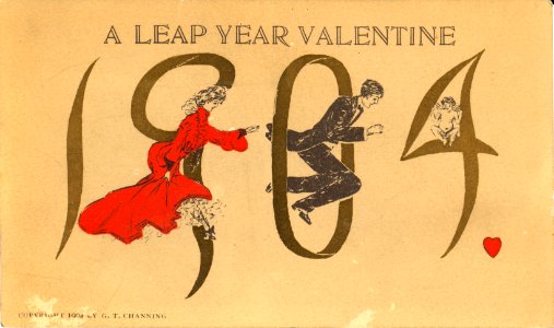 1904, a leap year valentine LCCN2008680534 photo