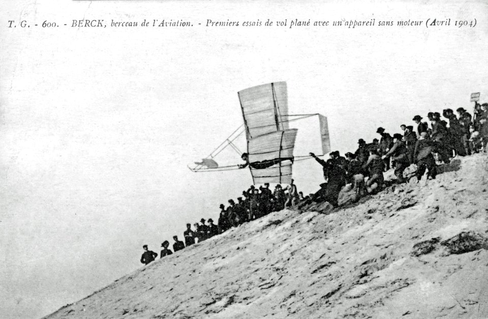 1904-04 WrightGliderCopy Berck