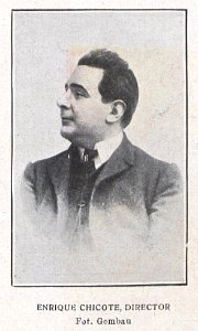 1904-09-01, El Teatro, Enrique Chicote, Gombau
