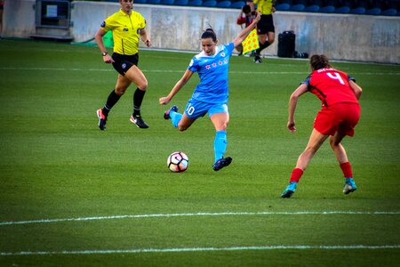 Stadium ball match photo