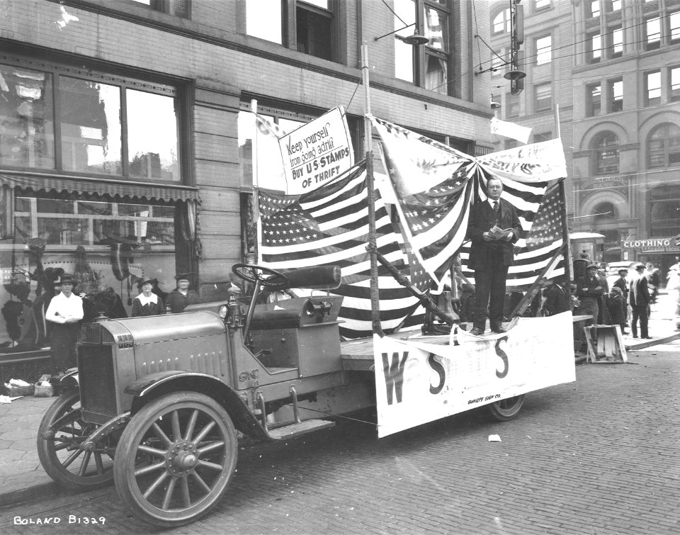 1918 Labor Day Parade Tacoma Marvin D Boland Collection BOLANDB1329