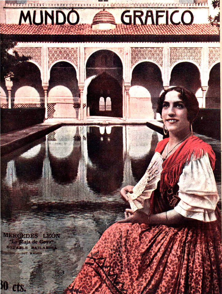 1918-10-16, Mundo Gráfico, Mercedes León, Walken