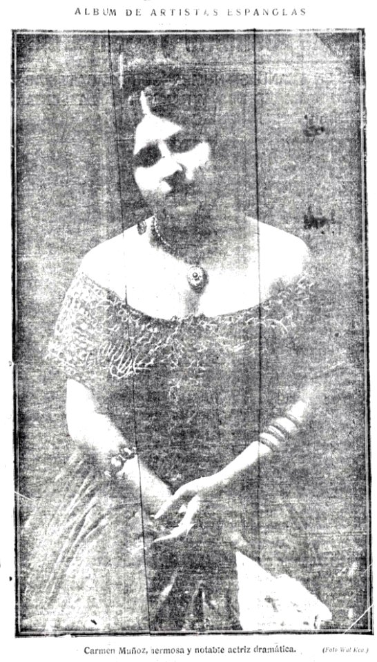 1918-10-02, El Día, Carmen Muñoz, Walken
