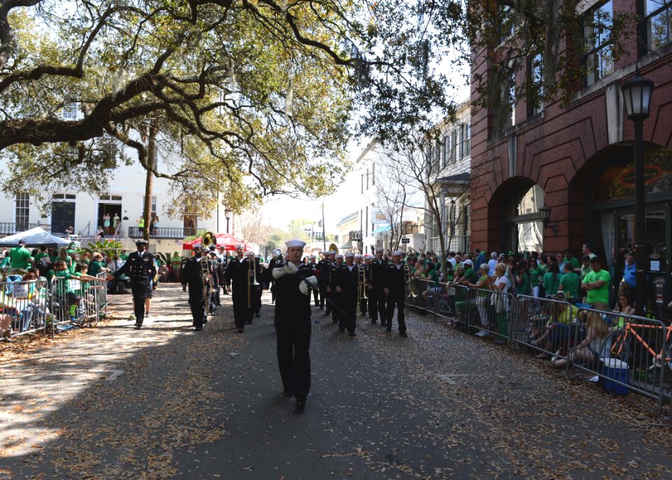191st Annual Savannah St. Patrick's Day Parade 150317-N-JX484-157