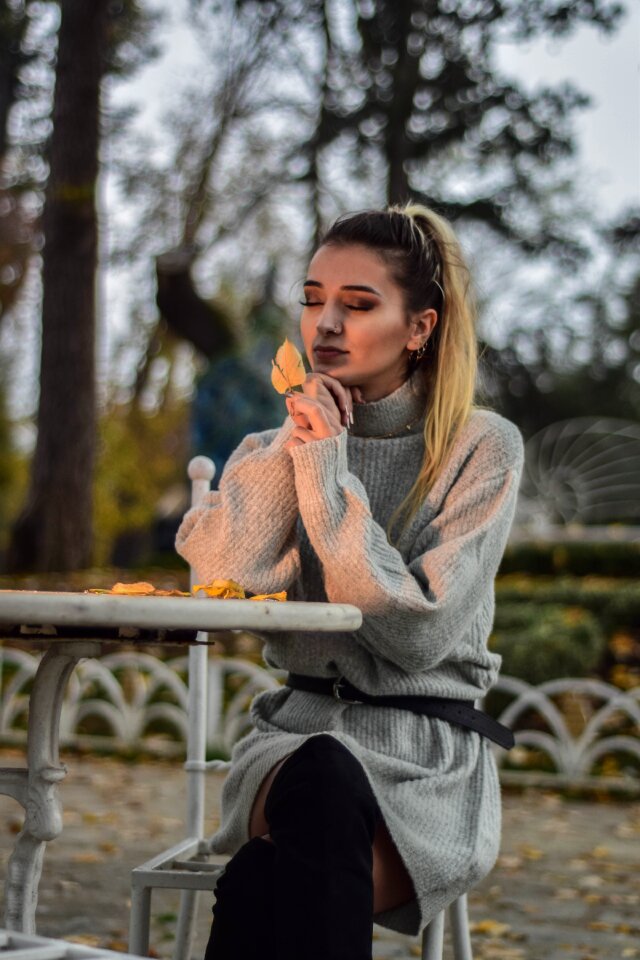 Portrait stylish cute