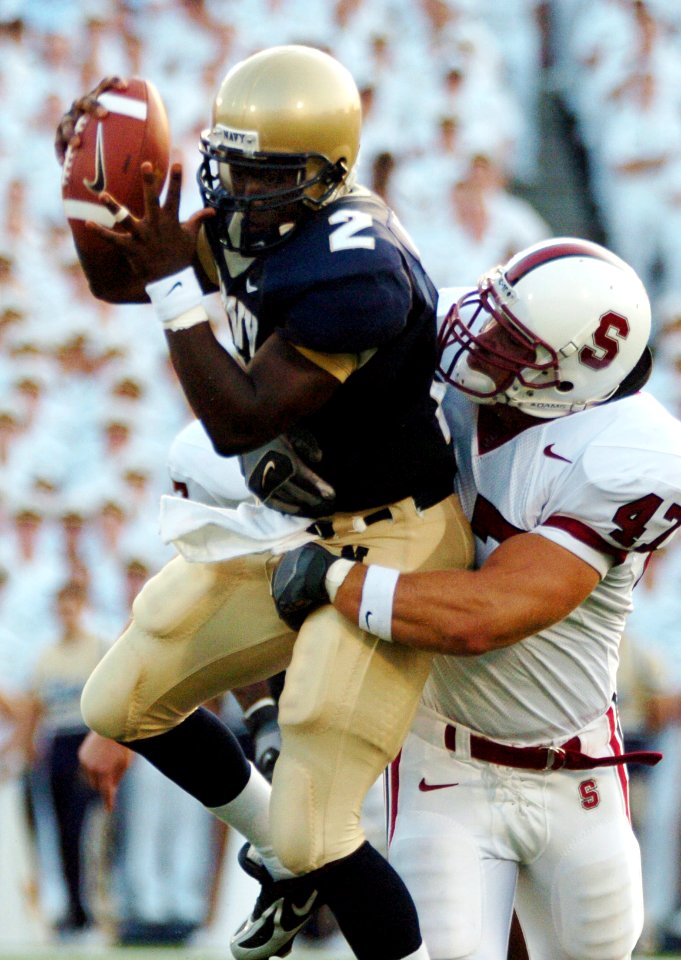 2005 Stanford-Navy Game tackle