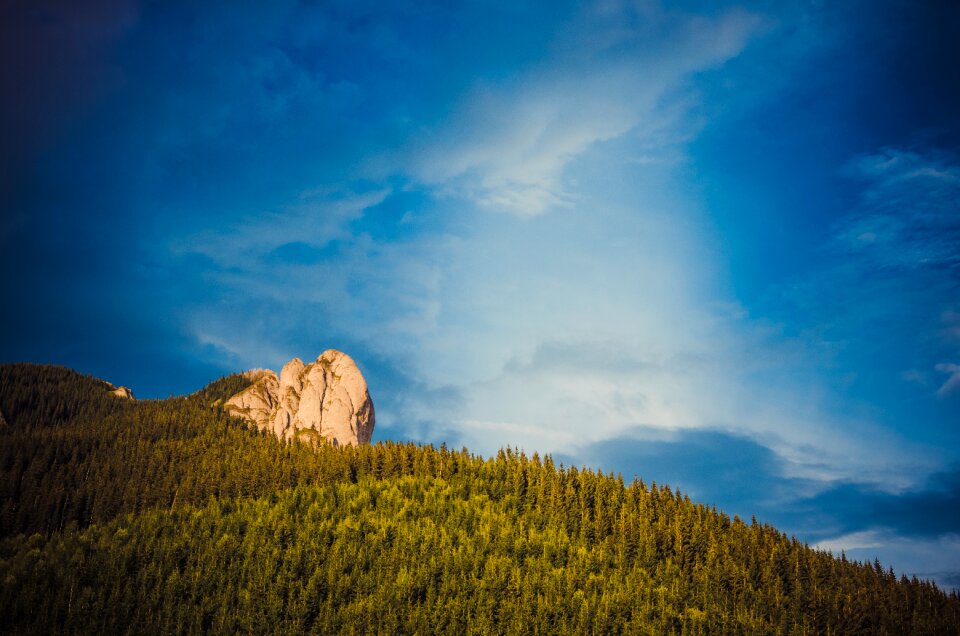 Landscape panoramic mountain
