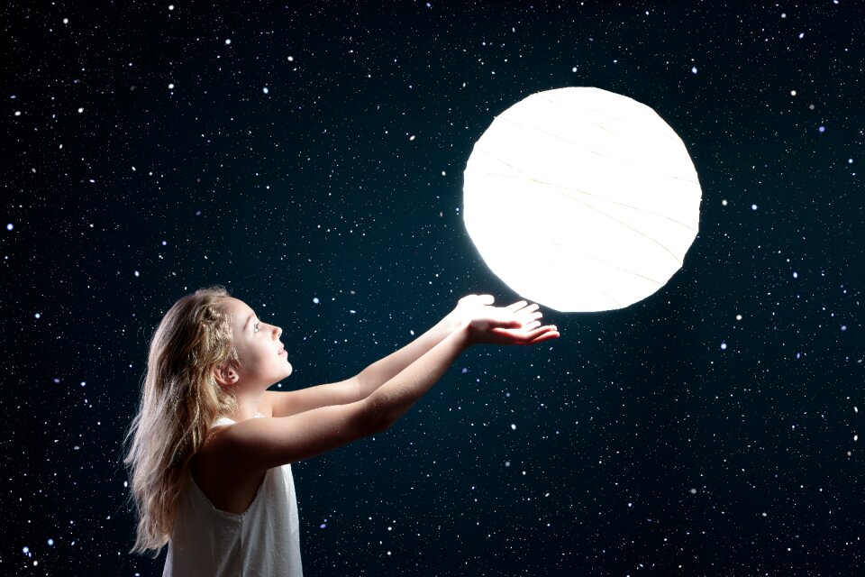 Dark child sky