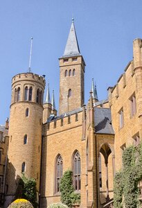 Tower building stone photo