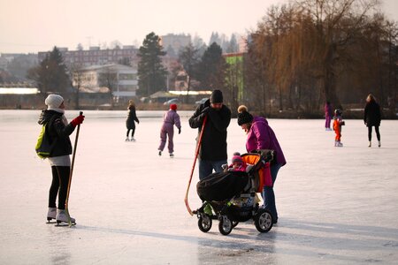Ice skater winter sports