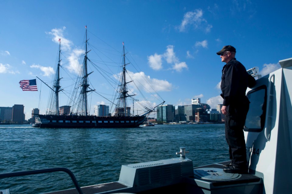 217th birthday cruise of USS Constitution 141017-N-LE393-367