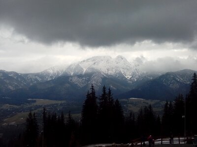 Mountains buried tatry