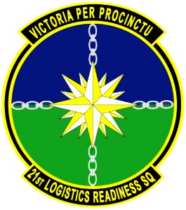 21st Logistics Readiness Squadron emblem photo