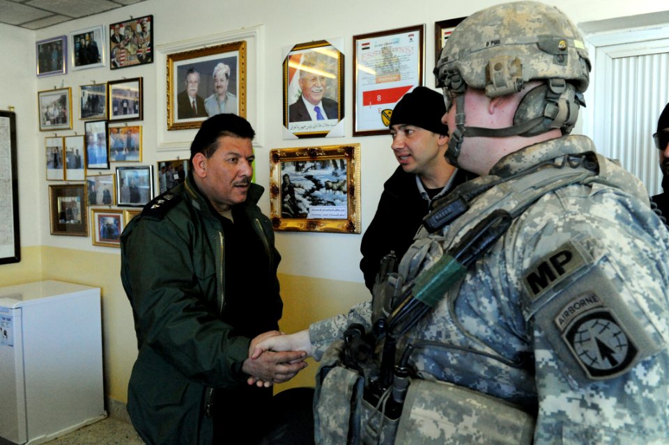 218th MP's Visits Altun Kupri Iraqi Police Station DVIDS237009