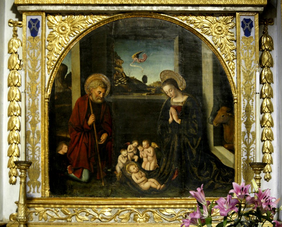 2201 La Brigue - Rétable de la Nativité