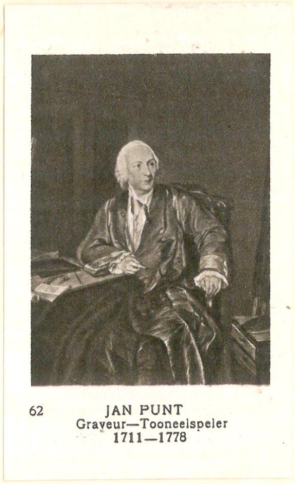 62 Jan Punt, Graveur-Tooneelspeler, 1711-1778