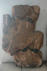 A Dancer With A Demonic Face Relief Statue 6124