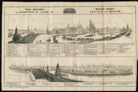 A description of a view of the city of Moscow LCCN2013645861