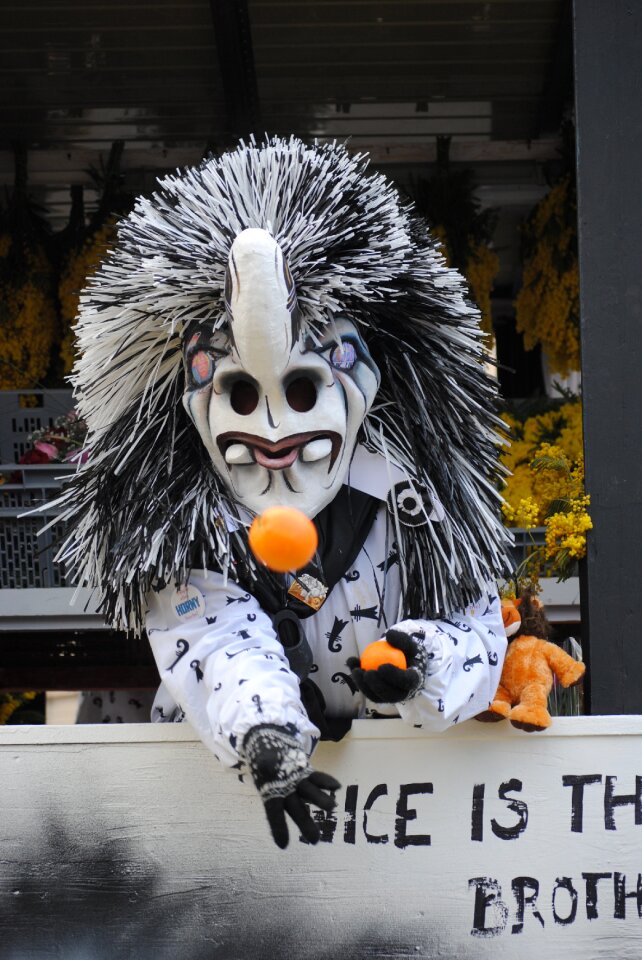 Basler fasnacht mask waggis