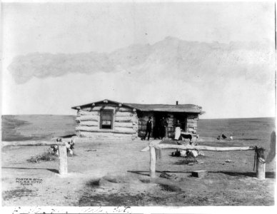 A frontier ranch, eastern Montana LCCN2012649611