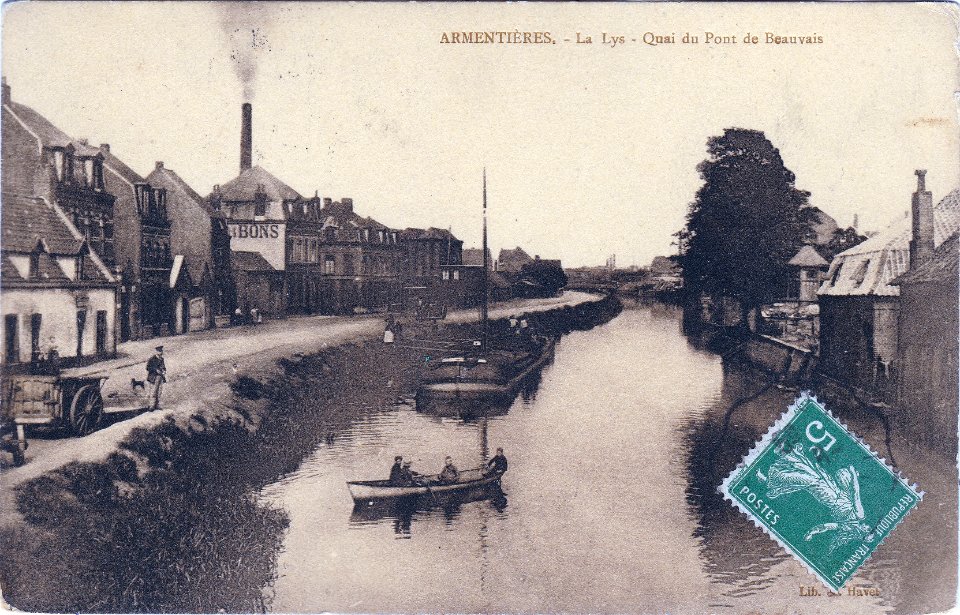 Armentières. – la Lys - Quai du Pont de Beauvais