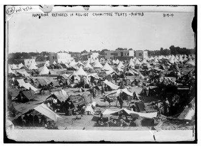 Armenian Refugees in Relief Committee Tents - Aintab LCCN2014696597 photo