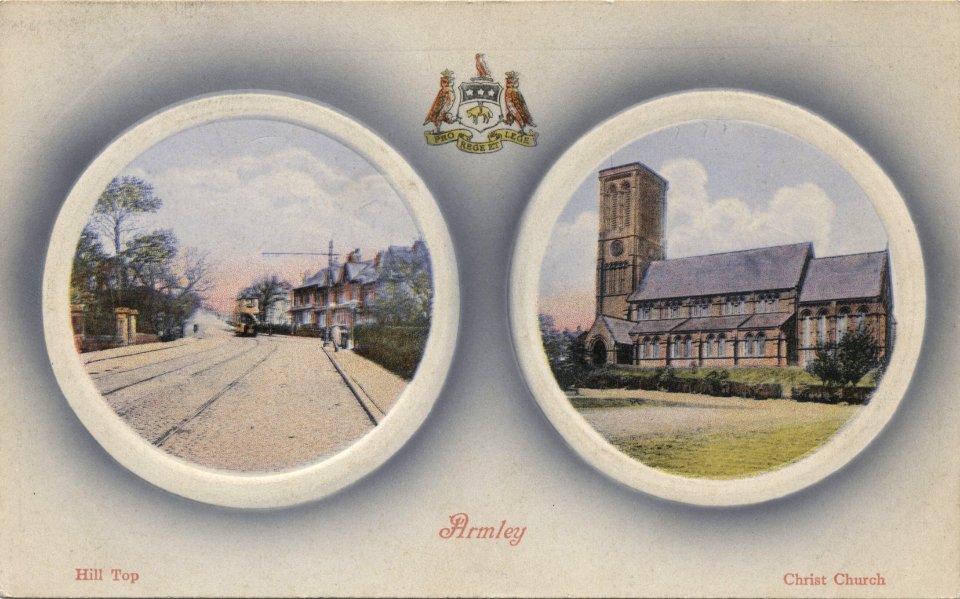 Armley Church postcard before 1914